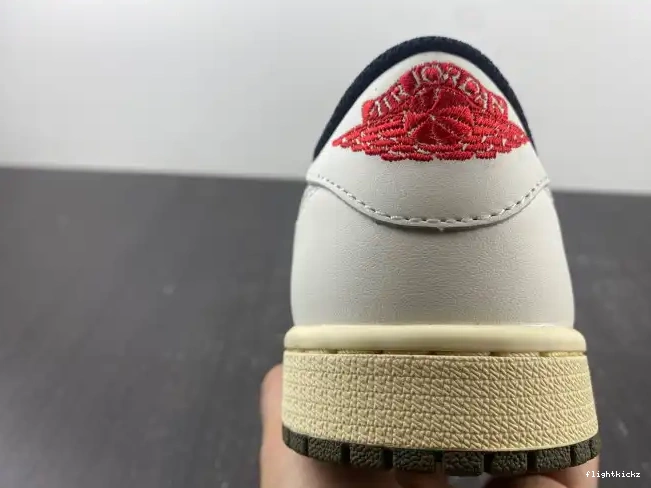 Air Low x DZ4137-106 WMNS Jordan 1 Scott Olive Travis OG 0705